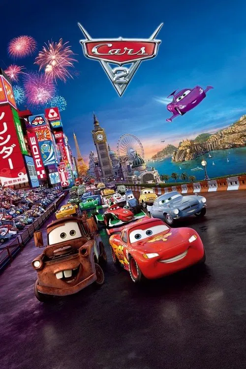 Cars 2 (2011) Blu-Ray Dual Audio {Hindi-English}